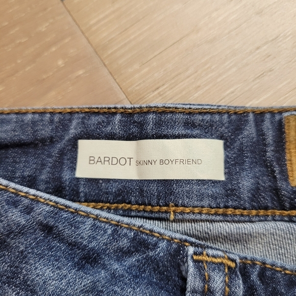 Kut From the Kloth Jeans Women's sz 6 Bardot Skinny Boyfriend Mid Rise Crop - Picture 8 of 12